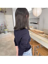 ミント(mint) くすみ感◎赤味抑えてスモーキーなオリーブに!