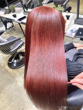 レーヴバイロンド 仙台(Reve by Lond) 髪質改善トリートメント艶カラー暖色前髪縮毛矯正レイヤーカット