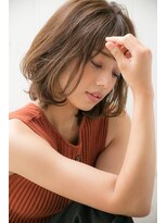 オレンジクラッカー 鎌倉長谷(Orange Cracker)&nbsp;【オレンジクラッカー】ひし形ふんわり大人愛されボブ　鎌倉長谷