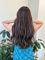 リリット(ReLit)&nbsp;くすみベージュマロンベージュホワイトブロンド細めハイライト