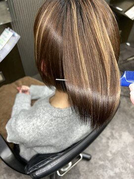 ウェービーポーズ美容室 ボブ