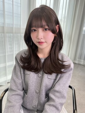 リッカ(LICCA) 【MISAKI】ミディアムレイヤー/くびれヘア/韓国ヘア