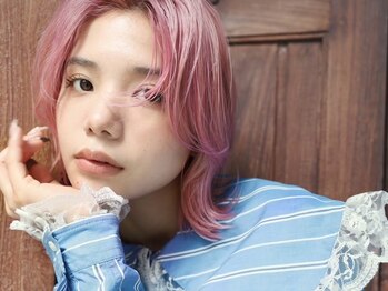 ステップボーンカットオオサカ(STEP BONE CUT OSAKA Via TICK-TOCK)の写真/芸能人/インフルエンサー御用達◆傷ませないブリーチワークで理想の色を再現＊推しカラーもダメージレスに
