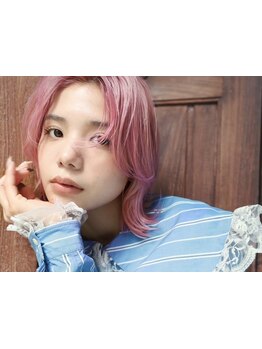 芸能人/インフルエンサー御用達◆傷ませないブリーチで理想の冬色を再現*推しカラーもダメージレスに