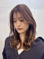 ファルベ(Farbe)&nbsp;ミディアムヘア/暗めカラー/グランマッシュ/デザインカラー