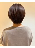 大人ショートボブ