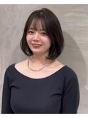 大人っぽい内巻きボブ