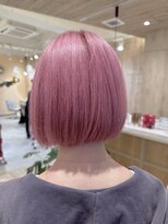 ピクチャー(PICTURE)&nbsp;ピンク/ダブルカラー/ブリーチ/カットカラー/ボブ/髪質改善