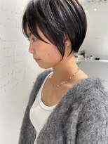 ジュベ 別府店(juve.)&nbsp;別府ショートボブ顔まわりレイヤーカット髪質改善カラー30代