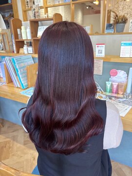 11.27 イルミナカラーで、ピンクラベンダーカラー◎