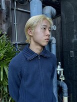 ビビディ バビディ ブー 河原町三条店(Bibbidi.bobbidi.boo)&nbsp;メンズ ホワイトブロンドカラー アクティブショート