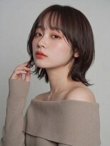 リル バイ フレイムス 川口(Lilou by Frames)&nbsp;ショートボブ髪型20代30代40代50代前髪あり前髪なし面長丸顔川口