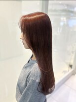 ベアーフルート 戸塚店(BearFruit)&nbsp;【圧倒的艶感!】縮毛矯正×暖色カラーで叶える美髪ロング
