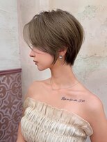 ロンドソル 四日市(Lond Sol)&nbsp;ナチュラルショート/ミルクティーベージュ/30代40代50代