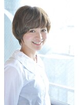 ヘアーサロン ラフリジー(Loufreasy)&nbsp;【イルミナカラー】× 大人可愛い★ナチュラルショート