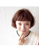 ふんわりショートボブスタイル！