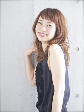 ユノ(juno) 【Lepes潤いシルキーカラー】大人のヘルシー★抜け感ロング