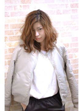 アース 菊名店(HAIR&MAKE EARTH) なみなみウェーブミディ【EARTH菊名】