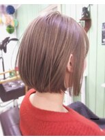 パワーオブヘアーセイカ(Power of Hair Seika) ミルクティーベージュボブ