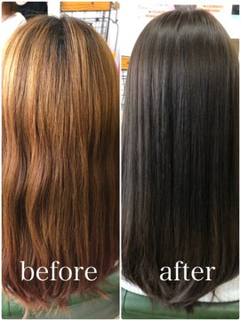 マイン ヘアー クリニック(main hair Clinic) お客様の縮毛矯正