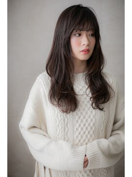 カバーヘア 上尾西口店(COVER HAIR) 大人可愛いローライトくせ毛風抜け感ロングZ上尾20代30代40代