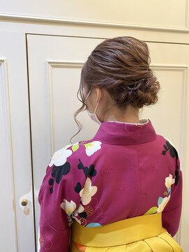 ネオリーブリノア 北千住東口店(Neolive Linoa) もこもこアレンジ　卒業式　ヘアセット　成人式