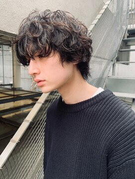 エリマ 調布(elima) 無造作パーマ/スパイラルパーマ/メンズマッシュ/ツイストパーマ