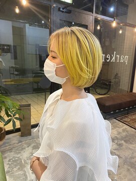 パーカー(parker) ルーツカラー イエロー