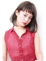 モニカ 西宮北口(Monica)&nbsp;前下がりボブ・  内巻きワンカール・  ボブショート・暗髪