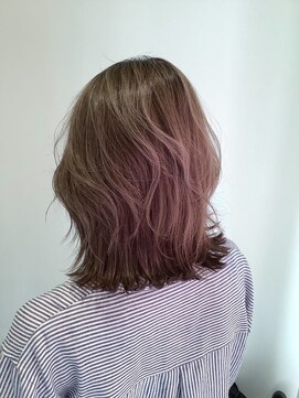 ヘアーラニッシュ 柏の葉キャンパス店(hair Lanish) 脱白髪染め出来る３Dハイライト/ココアベージュ