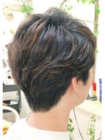 黄ぐまくん美容室 メンズショート