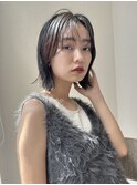 20代30代人気透明感グレージュカラー