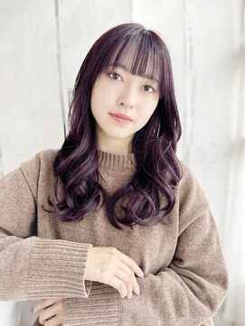 ナル 宇都宮(nalu) 似合わせカット/髪質改善/縮毛矯正/カラー/インナー/前髪