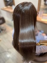 エレム 心斎橋(elem.)&nbsp;【極】elemプレミアム最高級髪質改善[縮毛矯正] ＋カラー