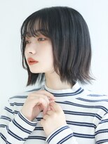 シエル 大分中央町店(CIEL)&nbsp;くびレイヤーエモージュ美髪切りっぱなしボブカール