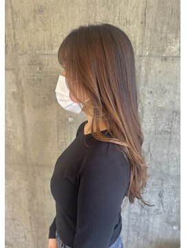 ハーフアンドハーフ(HALF and HALF) 顔周りレイヤー・ロングレイヤー