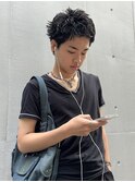 ピンパーマ/スパイキーショート/短髪/吉祥寺 鈴木楓竜
