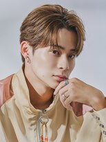 オーシャントーキョー 渋谷(OCEAN TOKYO)&nbsp;シースルーマッシュツーブロック刈り上げセンターパート韓国ヘア