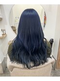 ネイビーブルー/韓国ヘア/SHEER春日部店
