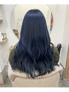 シア 春日部店(SHEER) ネイビーブルー/韓国ヘア/SHEER春日部店
