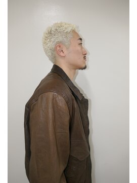 メリケンバーバーショップ トーキョー(MERICAN BARBERSHOP TYO) メンズカットアップバングスパイキーショート（ヌマタユウト）14