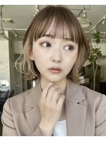 シーク バイ ベル 千葉(Seek by Belle)&nbsp;#小顔#外ハネボブ#ミディアム#美髪#イメチェン