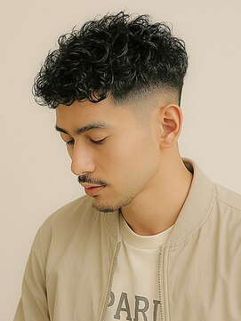 ルシードスタイルサワ(LUCIDO STYLE sawa) スペインカールプードルパーマ宮城リョータ風メンズパーマ