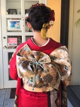 ウィステリア(WISTERIA)の写真/【心を込めた仕上がりで、“瞬間”まで素敵に演出♪】特別な日やイベントのお出かけをお手伝い◎