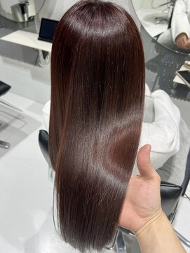 ウィステリア 銀座(WISTERIA) 【WISTERIA】ピンクベージュ/髪質改善/ULTOWAトリートメント艶髪