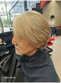 メンズSilverヘアー