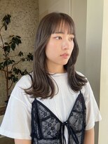 トップヘアー スパアンドリラクゼーション 安城(spa&relaxation)&nbsp;オリーブベージュ/ブラーなしカラー/オリーブカラー