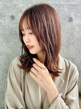 アメリ 武蔵小杉店(Ameri Total Beauty) ミディアム×ショコラブラウン
