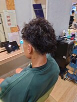 ブロッサム 東中野店&nbsp;縦落ちツイスパ×ソフトツイストで大人の余裕◎簡単セット