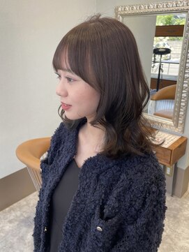 エムサロン 前橋川原(emusalon) オリーブグレージュ